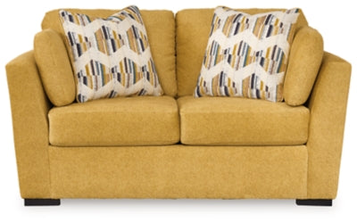 Keerwick Loveseat - Sunflower