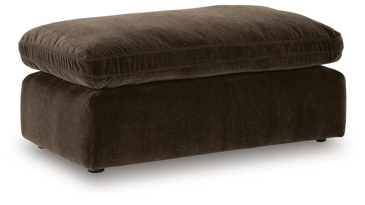 Maxton Heights Ottoman - Bittersweet