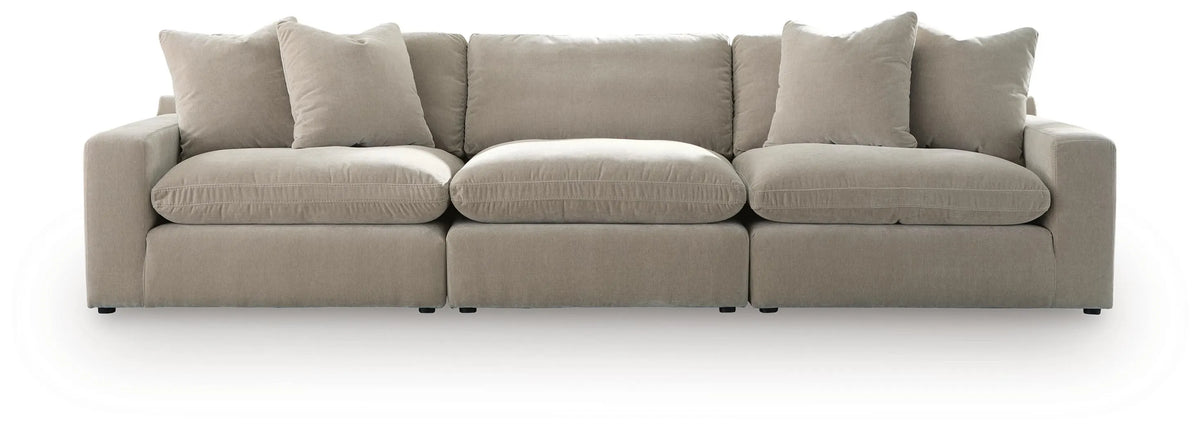 Maxton Heights 3-Piece Sectional Sofa - Pebble