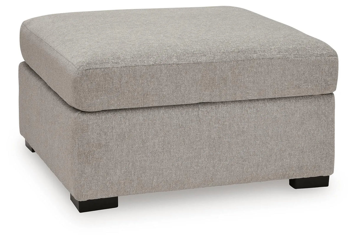 Otomana con acento extragrande ModMax Luxe - Pedernal
