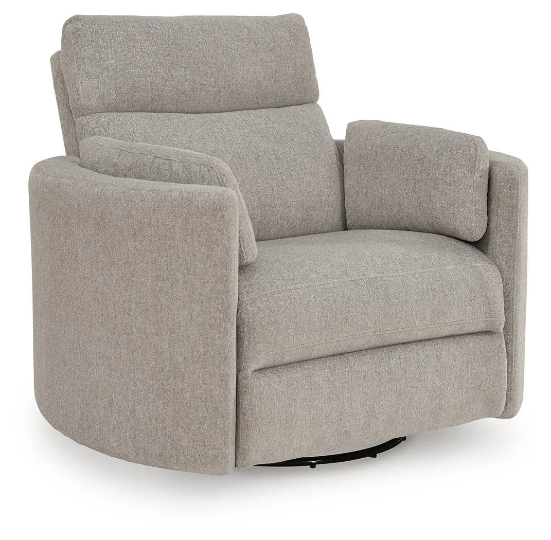ModMax Luxe Swivel Glider Power Recliner - Flint