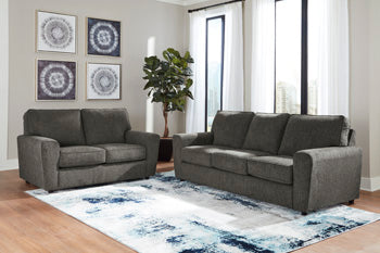 Twin Harbor Loveseat - Granite