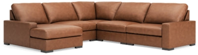 Seccional Calden de 5 piezas con chaise longue