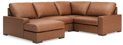 Seccional Calden de 4 piezas con chaise longue