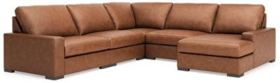 Seccional Calden de 5 piezas con chaise longue