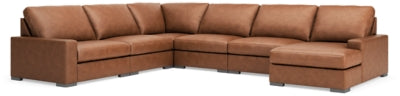 Seccional Calden de 6 piezas con chaise longue