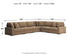 Calden 6-Piece Sectional