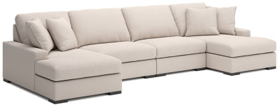 Calden 4-Piece Sectional with Double Chaise