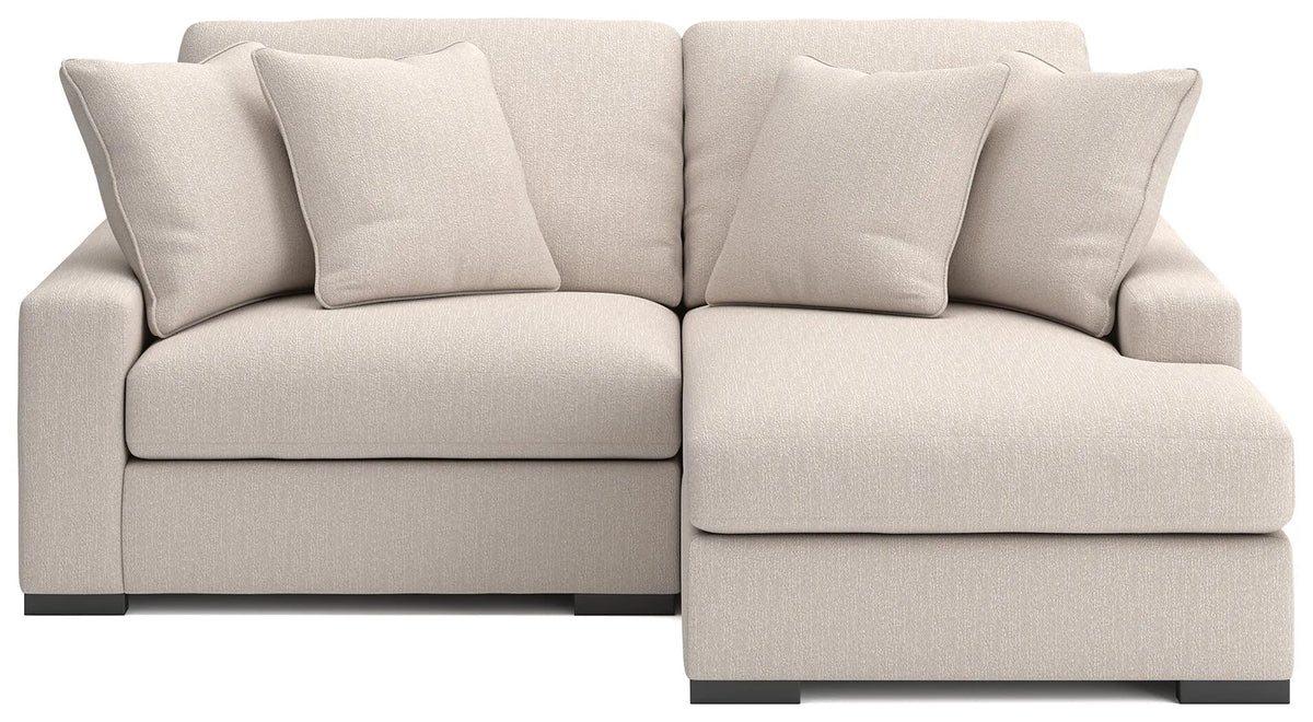 Seccional de 2 piezas Calden con chaise longue - Ostra