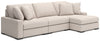 Seccional de 3 piezas Calden con chaise longue