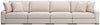 Calden 4-Piece Sectional Sofa