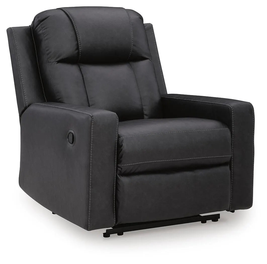 Mackmenville Recliner - Carbon