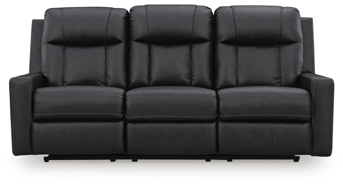 Mackmenville Reclining Sofa - Carbon