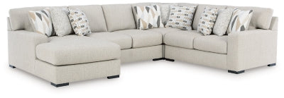 Seccional Laurelgrove de 4 piezas con chaise longue