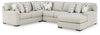 Seccional Laurelgrove de 4 piezas con chaise longue