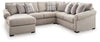 Bridgemont 4-Piece Sectional with Chaise