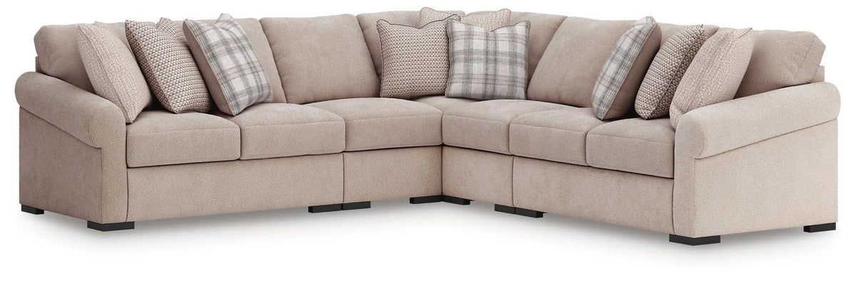 Bridgemont 5-Piece Sectional - Stone