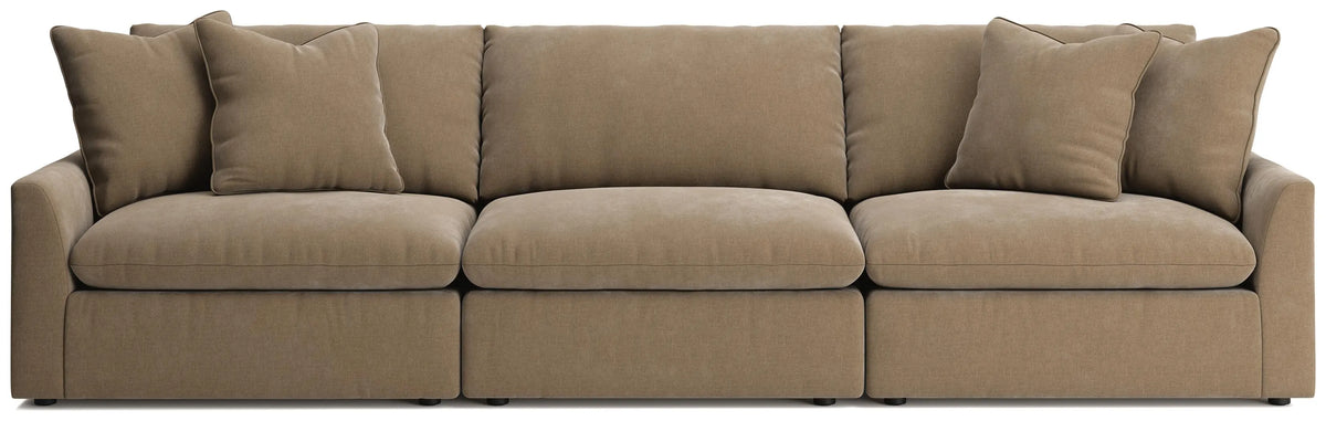 Whitehaven 3-Piece Sectional Sofa - Sable