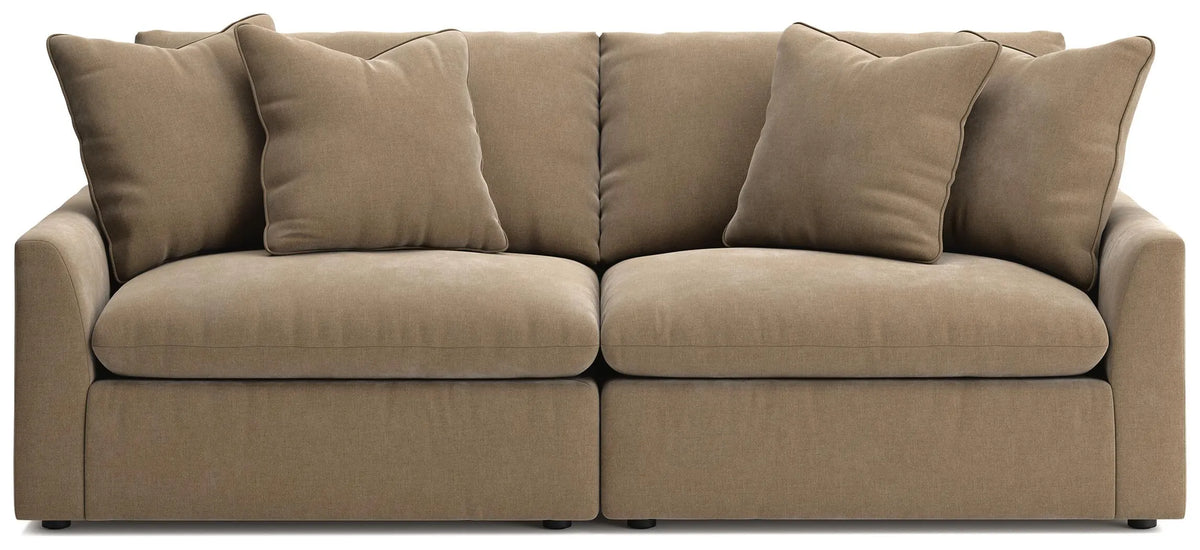 Whitehaven 2-Piece Sectional Loveseat - Sable