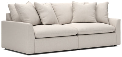 Loveseat seccional de dos piezas Whitehaven