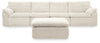 Canefield 4-Piece Sectional with Ottoman