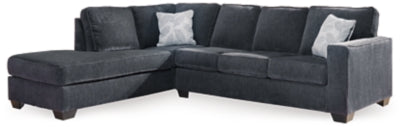 Altari 2-Piece Sleeper Sectional with Chaise - Slate