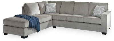 Altari 2-Piece Sleeper Sectional with Chaise - Alloy