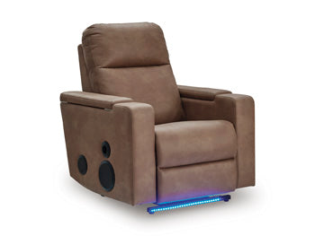 Flinlock Power Glider Recliner with Audio System