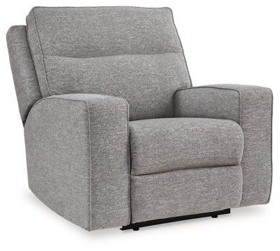Biscoe Power Recliner - Pewter