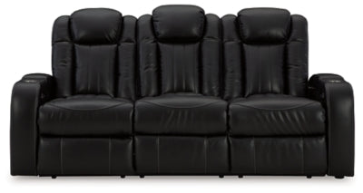 Caveman Den Power Reclining Sofa - Midnight