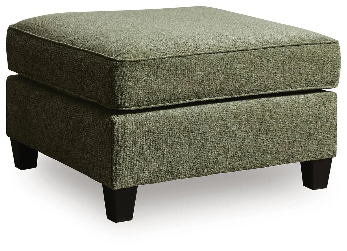 Leeshan Oversized Accent Ottoman - Clover