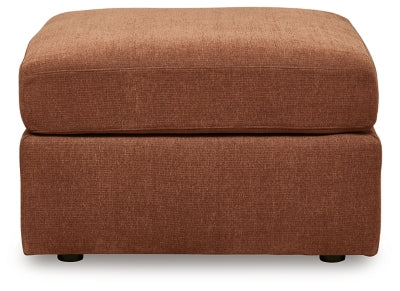 Modmax Oversized Accent Ottoman - Spice