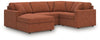Seccional Modmax de 4 piezas con chaise longue