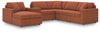 Seccional Modmax de 6 piezas con chaise longue