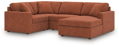 Seccional Modmax de 4 piezas con chaise longue