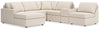 Seccional Modmax de 6 piezas con chaise longue