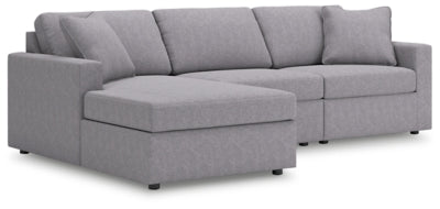 Seccional de 3 piezas Modmax con chaise longue
