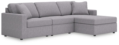 Seccional de 3 piezas Modmax con chaise longue