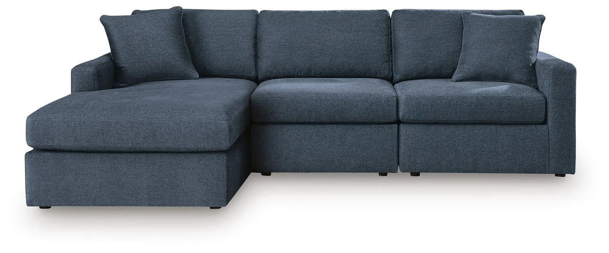 Modmax 3-Piece Sectional Sofa Storage Chaise - Ink