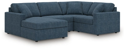 Seccional Modmax de 4 piezas con chaise longue