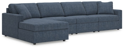 Seccional Modmax de 4 piezas con chaise longue