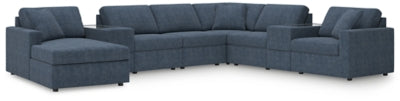 Seccional Modmax de 8 piezas con chaise longue