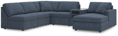 Seccional Modmax de 6 piezas con chaise longue