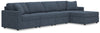 Seccional Modmax de 4 piezas con chaise longue