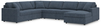 Seccional Modmax de 6 piezas con chaise longue
