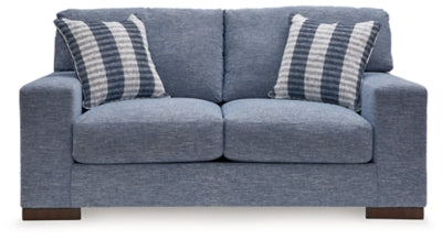 Belvoir Loveseat - Denim