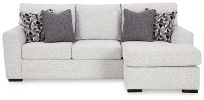 Tasselton Sofa Chaise - Snow