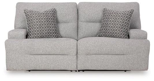 Loveseat seccional reclinable eléctrico de 2 piezas Acklen Place