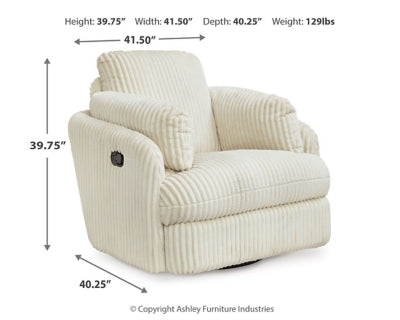 Sillón reclinable giratorio Tie-Breaker