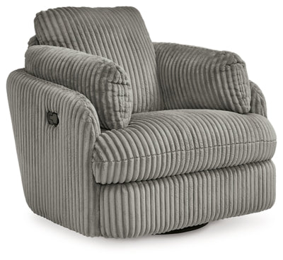 Sillón reclinable giratorio Tie-Breaker - Niebla